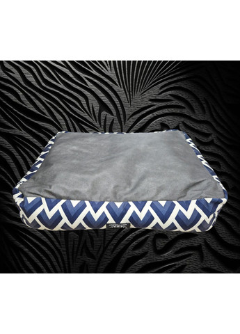 Лежанка 125х90х20см из текстиля для больших собак "Ethnos Blue" (Синий) S&N Family (361204443)