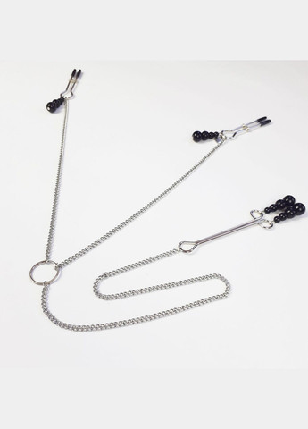 Затискачі для сосків та клітора Nipple and clit clamps Black Pearl - CherryLove Art of Sex (282676229)