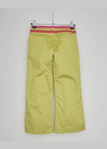 Салатовые повседневный летние брюки Mandarino