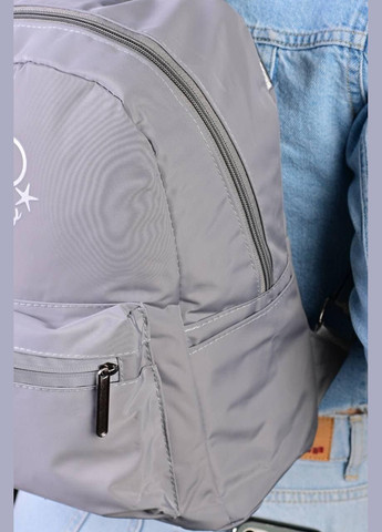 Рюкзак жіночий сірий No Brand Рюкзак для міста (323168022)