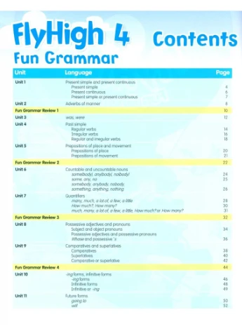 Fly High 4 Fun Grammar Pearson (370103926)