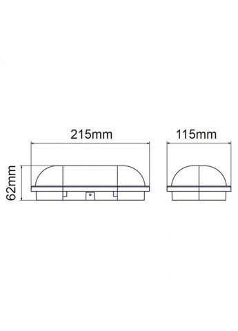 Світлодіодний світильник вологозахищений PALERMO-15 3CCT 15W IP54 білий з датчиком руху Horoz Electric (346089618)