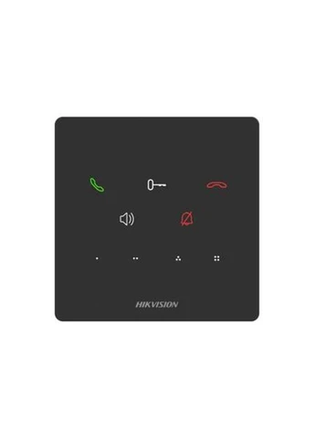 Аудиодомофон IP сетевой POE DS-KH6000-E1 Black Hikvision (392937457)