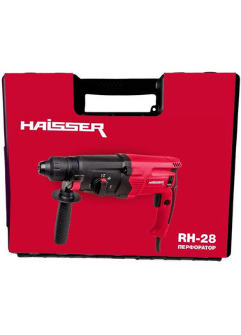 Перфоратор електричний RH-26 1000 Вт (122207) Haisser (291021018)
