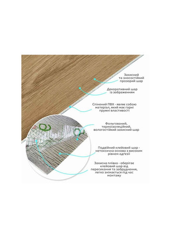 Самоклеюча вінілова плитка в рулоні Клен Мат SW-00001179 Sticker Wall (369619994)