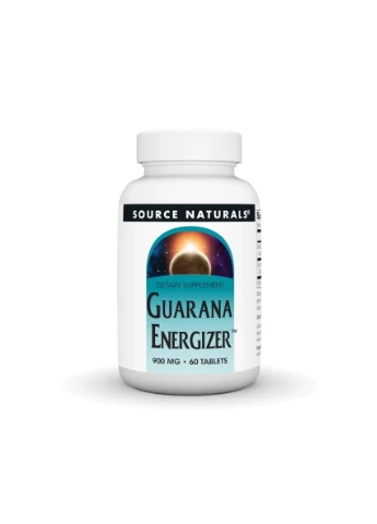 Гуарана Guarana Energizer 900 мг 60 таблеток Source Naturals (361115800)