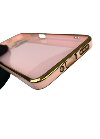 Чохол для Redmi Note 12 5G із захистом камери із золотою окантовкою на сяомі редмі нот 12 пудровий gs1 Xiaomi (366019621)