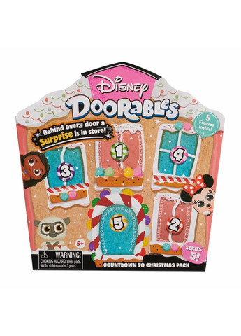 Игровой набор "Большой праздничный домик" 44637, 5 фигурок Disney Doorables (370382415)