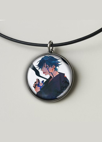 Набір підвіска (кулон) та брелок Аніме Фарс із вбивства дівчини нежить #02 (подарунковий набір) No Brand (332633545)