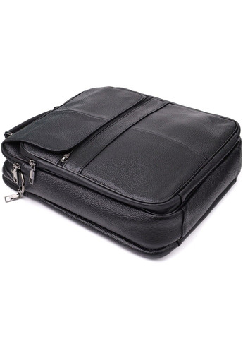 Мужская сумка с ручкой для переноса в руке из натуральной кожи 23026 Черный Vintage (356452163)