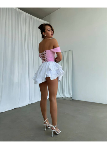 Женский костюм двойка корсет и юбка-шорты MonCher (351554813)