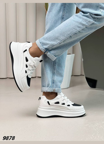 Кроссовки Vakko чёрно-белые всесезоны (316034452)