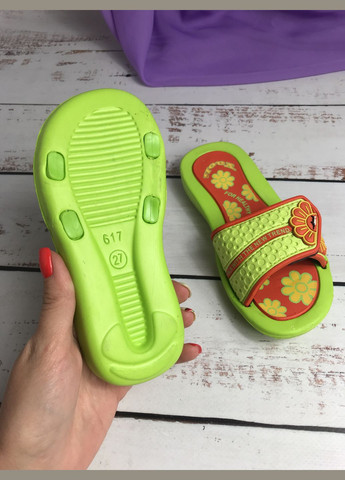 Шльопанці дитячі для дівчинки Салатовий (672) Luck Line (347236416)