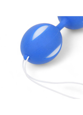 Вагинальные шарики Кегеля без вибрации двойные шарики без нити силиконовые Синего цвета Blue Vaginal Ball China (296008852)