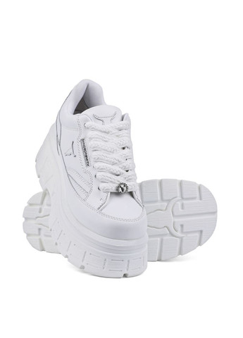 Білі всесезонні жіночі кросівки swerve білий шкіра Windsor Smith