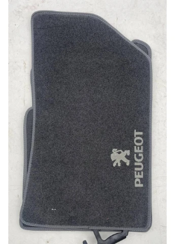 Текстильні килими в салон Peugeot (2010+) ворсові чорні Beltex 508 (398175116)