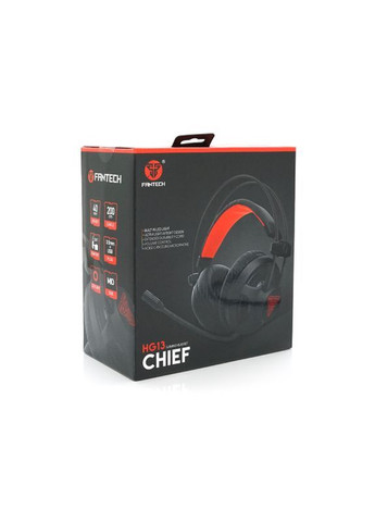 Ігрові навушники з мікрофоном HG13, Black, USB підсвічування, Color Box (226 * 205 * 114) 0,48кг Fantech (365751836)