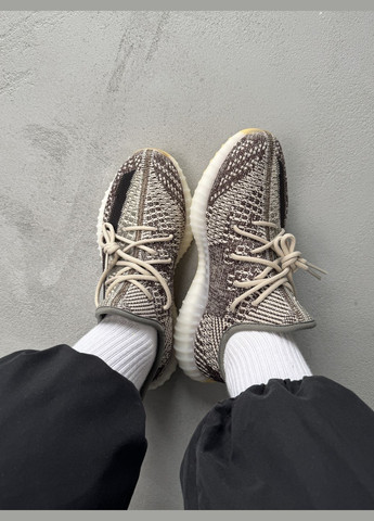 Серые демисезонные кроссовки мужские и женские adidas yeezy boost 350 grey | адидас изи буст 350 серые No Brand