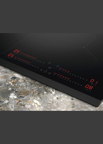 Варочная поверхность индукционная, 80см, расширенная зона, датчик кипения, Hob2Hood, черный Electrolux (314747549)