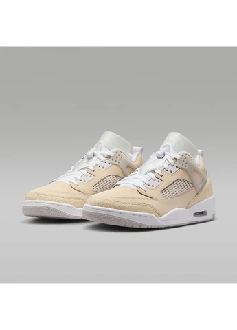 Бежеві кросівки spizike low beige hv6528-100 демісезон Air Jordan
