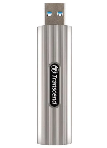 SSD внешний 1TB ESD320A, USB 10Gbps, Type-A, Silver Transcend (402239600)