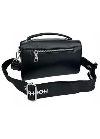 Кожаная женская сумка Черный UnaBorsetta (335381176)