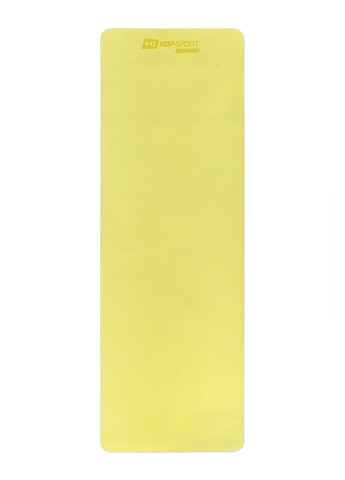 Коврик для фитнеса TPE 0,6см HS-T006GM желто-серый Hop-Sport (303127104)