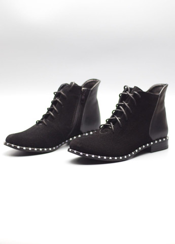 Осенние ботинки женские из натуральной замши Zlett из натуральной замши