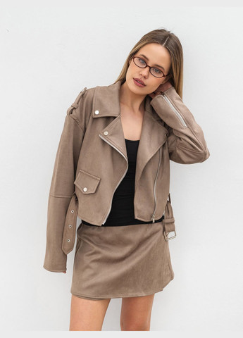 Бежева демісезонна косуха вкорочена Romashka Алмело