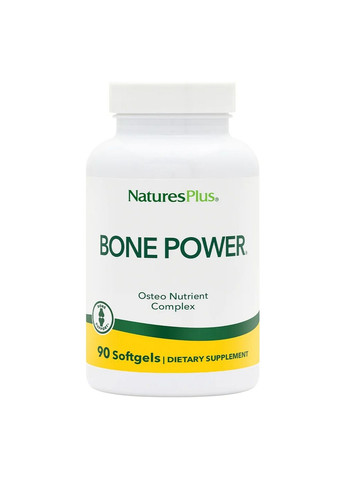 Вітаміни та мінерали Bone Power, 90 капсул Natures Plus (293477256)