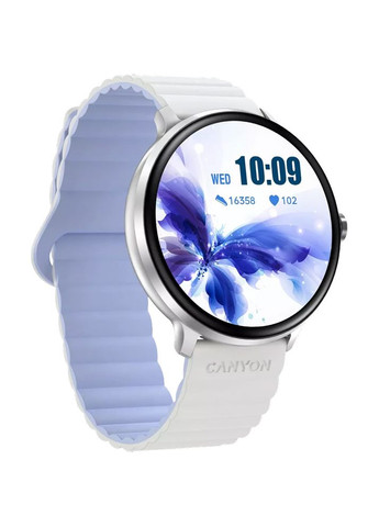 Смарт-часы Jacky SW-69 White Blue (CNS-SW69WB) Canyon (322718478)