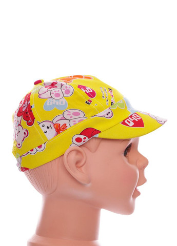 Кепка детская желтая хлопковая Murat Baby 6м+ (50379) BABYKROHA (323469529)