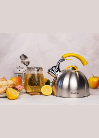 Чайник зі свистком /MG-1191/2.5л/ІНДУКЦІЯ Magio (324621217)