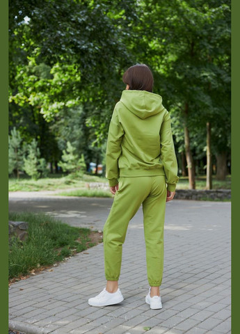 Спортивный костюм женский (худые на замке + джогеры) киви (М136.2) UMON (321998663)