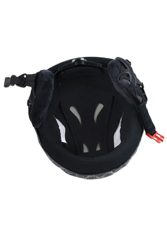 Шолом гірськолижний захисний для сноубордистів лижників зі знімними вухами вентиляцією 56-59 см (477523-Prob) Чорний розмір L Unbranded (297913671)