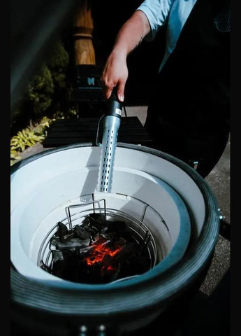 Гриль Grilli Kamado L керамический угольный 5 в 1 RZCOM15 No Brand (316446861)