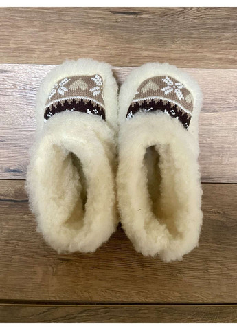 Белые чуни тапочки, укороченные Eluna с вышивкой