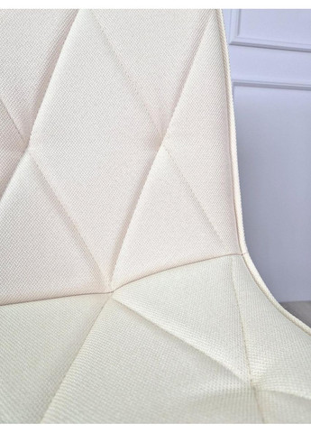 Стілець COREY TEX чорний каркас/кремовий тк. Intarsio (365461304)