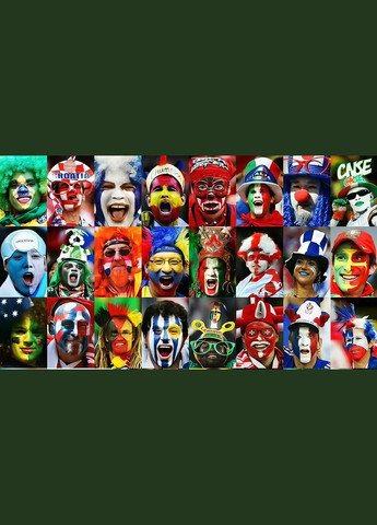 Набір неонових перламутрових фарб для бодіарту 6 кольорів. Worison (322650390)