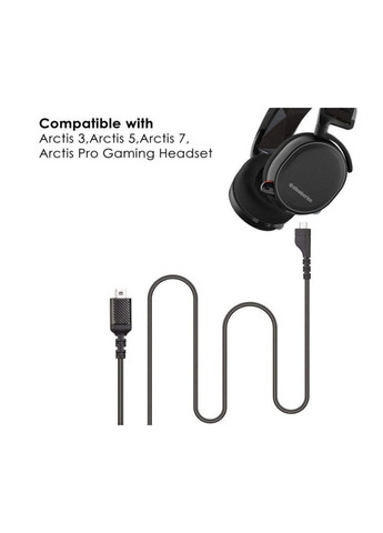 Кабель шнур провод Arctis 3 5 7 9X Pro Wireless 8pin х 8pin SteelSeries (346058958)