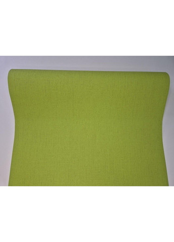 Шпалери вінілові 10 × 0.53 м 6572-60, салатові однотонні для кухні, вітальні, спальні, коридору, дитячої MARBURG (351382524)