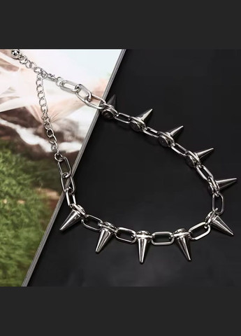Чокер цепочка на шею "Шипы" (Браслет, 3 в 1) Унисекс No Brand (320777085)