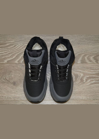 Черевики зимові підліткові чорні із сірим FDEK (308025201)