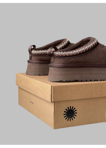 УГГ Тазз Сліппер Ультра Міні Платформа Шоколадні Slipper Tasman Platform Chocolate UGG (303776735)