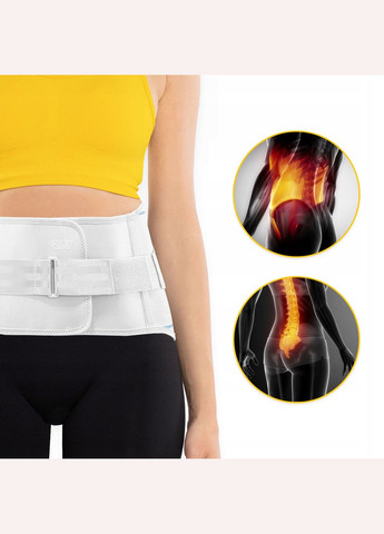 Пояс (бандаж) для поперекового відділу хребта Size M (P-5907739317698) 4FIZJO (301842092)