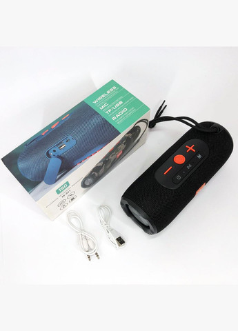 Портативная Bluetooth колонка TG341 со шнурком, переносная аккумуляторная колонка. Цвет: черный No Brand (359475294)