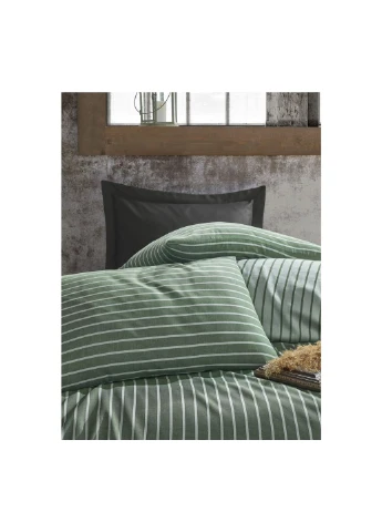 Постільна білизна BAMBOO SATEN BAMBOO YESIL двоспальний - євро Cotton Box (380929984)