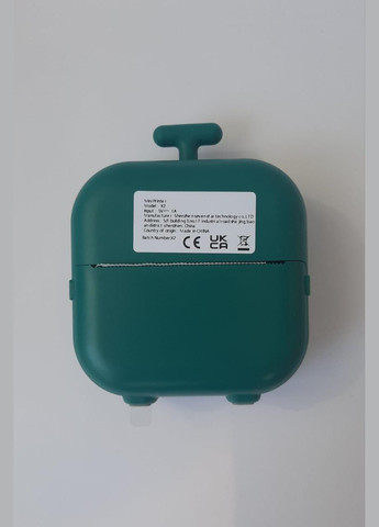 Беспроводной Мини-принтер с 8 рулонами X2-DA зеленый No Brand (329740172)