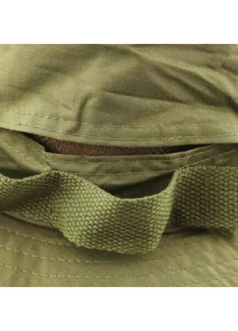 Чоловіча тактична панама/рибацька туристична з вентиляційними отворами зелена No Brand (370784273)