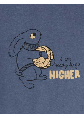 Водолазка,синій з принтом, Kiabi (368995031)